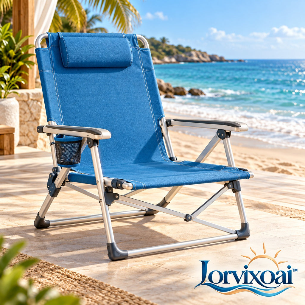 Lorvixoai Foldable Beach Chair, view 1