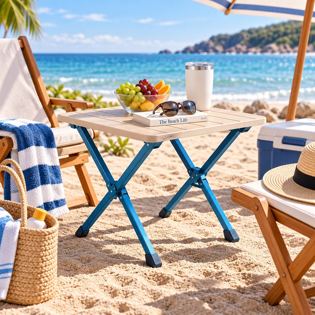 Lorvixoai Portable Beach Side Table, view 3