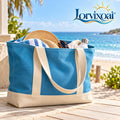 Lorvixoai Large Beach Tote Bag, view 1