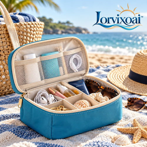 Lorvixoai Beach Organizer Pouch, view 1