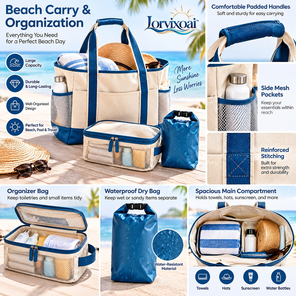 Lorvixoai Beach Packing Starter Set, view 4
