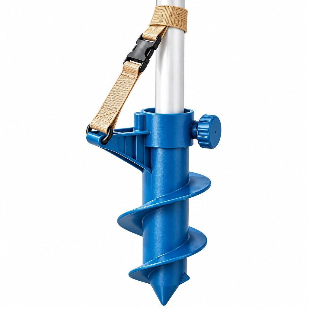 Lorvixoai Beach Umbrella Sand Anchor & Tie-Down Set, view 4